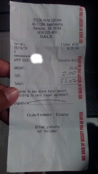 Pizza Hut, Kamehameha Highway, Kaneohe, HI, USA Foto #1