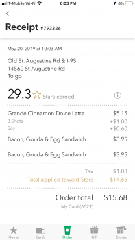 Starbucks, Old St Augustine Rd, Jacksonville, FL, USA photo #1