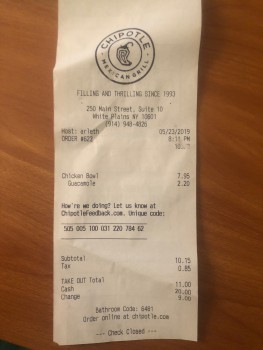 Chipotle Mexican Grill, Main Street, White Plains, NY, USA photo #1