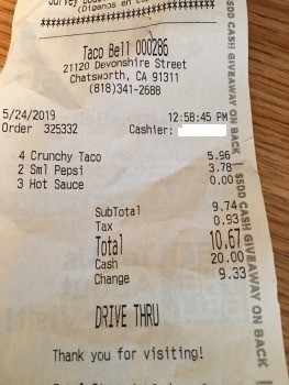 Taco Bell, Devonshire Street, Chatsworth, CA, USA foto #1