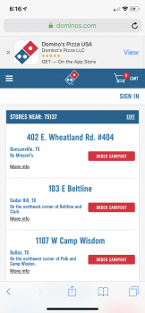 مراجعة المستهلك - سلامة الغذاء Domino's Pizza, East Wheatland Road, Duncanville, TX, USA Me and my two year old son ate last night.... صورة فوتوغرافية #1