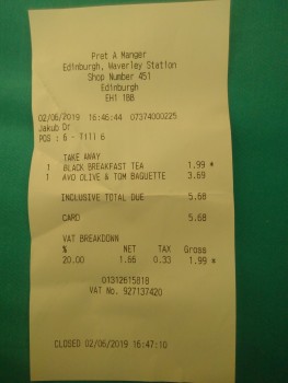 Pret A Manger, Edinburgh EH1 1BB, UK photo #1 Got Food Poisoning? Report it now Pret A Manger, Edinburgh EH1 1BB, UK, photo #1 Got Food Poisoning? Report it now