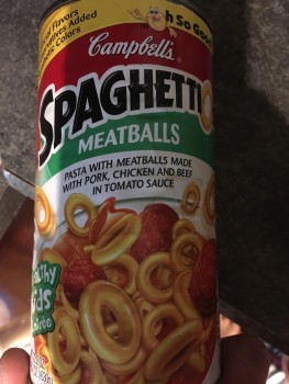 Consumer Review - Food Safety Campbell's, Spaghetti meatballs , My daughter and I, she is 3. About 6 hrs after each time we ate it... photo #2