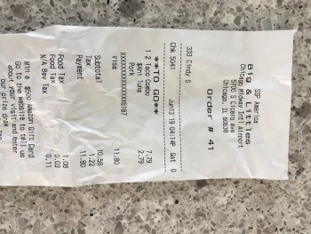 BIG & littles Restaurant, Midway International Airport Terminal, South Cicero Avenue, Chicago, IL, USA photo #1 Got Food Poisoning? Report it now BIG & littles Restaurant, Midway International Airport Terminal, South Cicero Avenue, Chicago, IL, USA, photo #1 Got Food Poisoning? Report it now