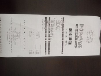 Popeyes Louisiana Kitchen, Panama Lane, Bakersfield, CA, USA photo #1 Got Food Poisoning? Report it now Popeyes Louisiana Kitchen, Panama Lane, Bakersfield, CA, USA, photo #1 Got Food Poisoning? Report it now