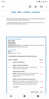 Domino's Pizza, Raleigh Road Parkway West, Wilson, NC, USA photo #1