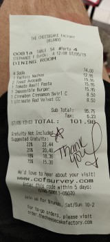 Cheesecake Factory, Millennia Mall, Orlando 照片 #1