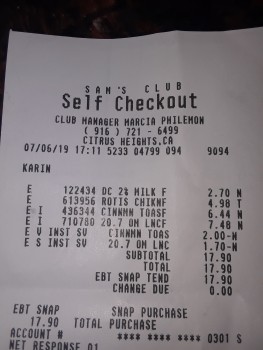 Avaliação do consumidor - Segurança alimentar Sam's Club, Greenback Lane, Citrus Heights, California, USA Bought a pre cooked chicken and it was b... foto #3