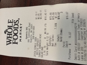 Whole Foods Market, Iyannough Road, Hyannis, MA, USA photo #1 Got Food Poisoning? Report it now Whole Foods Market, Iyannough Road, Hyannis, MA, USA, photo #1 Got Food Poisoning? Report it now