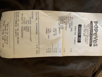 Popeyes Louisiana Kitchen, Centre Park Drive, Columbia, MD, USA photo #1