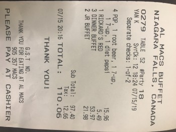 AlMacs Buffet, Ferry Street, Niagara Falls, ON, Canada photo #1