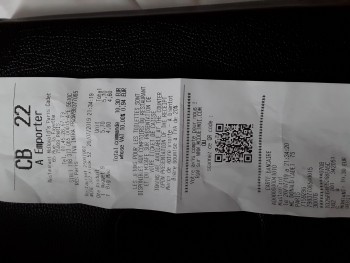 Reseña del consumidor - Seguridad alimentaria McDonald's, 65 Rue la Fayette, Paris, France I purchased a Big Mac to myself and my girlfriend some... foto #2