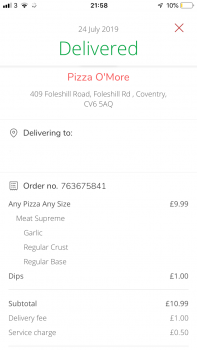 PIZZA OMORE (Foleshill Branch), Foleshill Road, Coventry, UK Foto #1