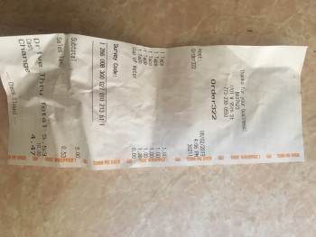 Verbraucherbewertung – Lebensmittelsicherheit Burger King, 1701 West 95th Street, Chicago, IL, USA 08/02/2019. Bought 5 tacos Foto #1