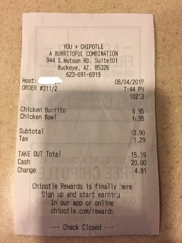 Chipotle Mexican Grill, South Watson Road, Buckeye, AZ, USA foto #1