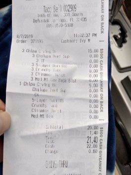 Taco Bell, DeFuniak Springs, FL, USA photo #1