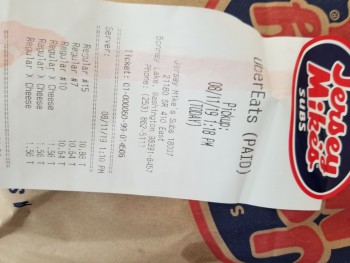 Jersey Mike's Subs, Bonney Lake, WA, USA photo #1