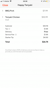 Happy Teriyaki, 100th Street Southwest, Lakewood, WA, USA Foto #1