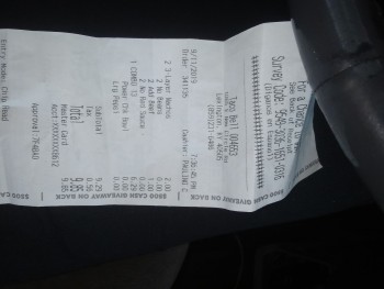 消费者评论 - 食品安全 Taco Bell, East New Circle Road, Lexington, KY, USA Had a power bowl the chicken that is... I notice... 照片 #1