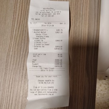 Gululu Restaurant, Road, Saint Julian's, Malta Foto #1