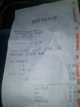 Burger King, Broadway Ave, Cleveland, Ohio, USA photo #1