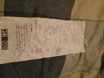 Reseña del consumidor - Seguridad alimentaria Sonic Drive-In, U.S. 290, Manor, TX 78653, USA Double cheeseburger tater tots, Just myself symptoms... foto #2