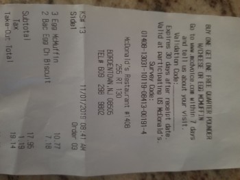 McDonald's, U.S. 130, Bordentown Township, NJ, USA Foto #1