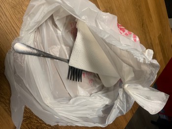 Consumer Review - Food Safety Thai Famous Cuisine, South Euclid Street, Garden Grove, CA, USA I ordered calamari late last night f... photo #2