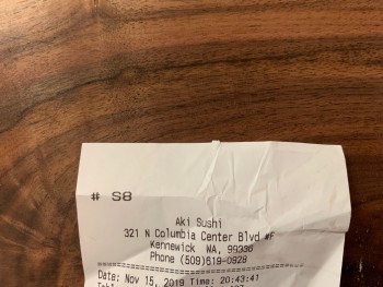 Aki Sushi, North Columbia Center Boulevard, Kennewick, WA, USA foto #1