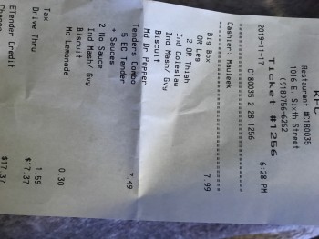 KFC, East 6th Street, Okmulgee, OK, USA صورة فوتوغرافية #1