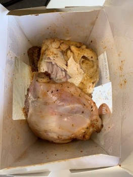 Consumer Food Safety Report Asda Just looking forward to lunch to then ask Why they are surving uncooked raw chicken in its deli... photo #1