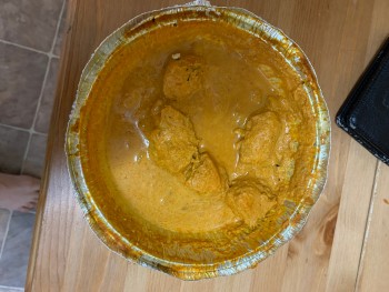 Consumer Review - Food Safety Tandoori Palace, Glenmore Court Southeast, Calgary, AB, Canada Chicken Korma Ordered takeout, cooked... photo #3