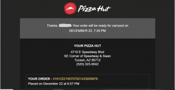 Pizza Hut, East Speedway Boulevard, Tucson, AZ, USA Foto #1