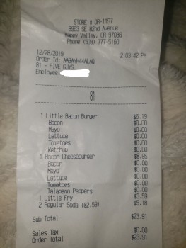 Five Guys, Southeast 82nd Avenue, Happy Valley, OR, USA photo #1