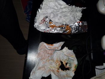 Verbraucherbewertung – Lebensmittelsicherheit Taco Bell, Juan Tabo Boulevard Northeast, Albuquerque, NM, USA I ate a beef chalupa, and a steak que... Foto #1