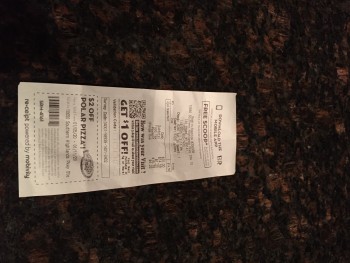 Consumer Review - Food Safety Baskin Robbins, Southern Highlands Parkway, Las Vegas, Nevada, USA The pineapple coconut milkshake M... photo #2