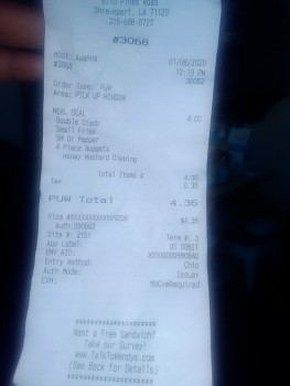 Wendy's, Hearne Avenue, Shreveport, LA 71109, USA photo #1