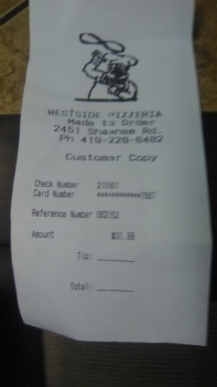 Shawnee's Westside Pizza, Shawnee Road, Lima, OH, USA Foto #1