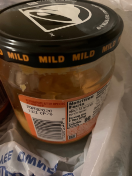 Consumer Review - Food Safety Taco Bell Queso Cheese, Memphis, TN, USA Store bought Queso cheese in jar... Mild Only I ate the pro... photo #1