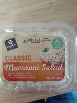 Consumer Review - Food Safety Safeway, 6901 Northeast Sandy Boulevard, Portland, OR, USA ground beef prepackaged macaroni salad ga... photo #3