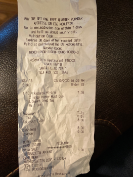 McDonald's, Highway 6, Santa Fe, TX, USA foto #1