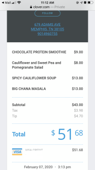 Consumer Review - Food Safety Raw Girls Truck on Poplar and Yates, Memphis, TN, USA Eating salad, probably E coli. Happened within... photo #4