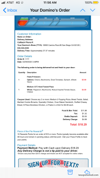 Domino's Pizza, Camino Ruiz, San Diego, CA, USA photo #1