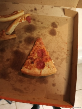 Consumer Review - Food Safety Little Cesar's pizza, Huntsville, AL, USA They ate a large pepperoni pizza from here I don't have th... photo #1