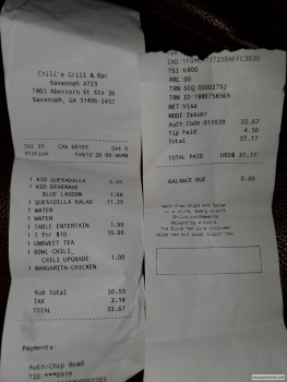 Chili's Grill & Bar, Abercorn Street, Savannah, GA, USA photo #1