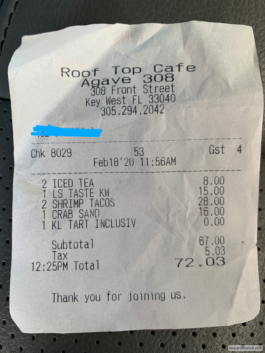 Margaritaville Restaurant Key West, 500 Duval St, Key West, FL 33040, USA • Informe de