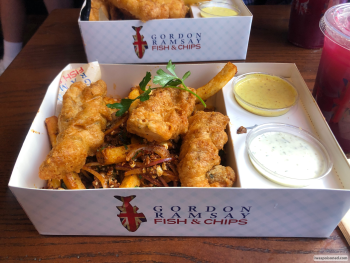 Consumer Review - Food Safety Gordon Ramsay Fish & Chips, South Las Vegas Boulevard, Las Vegas, NV, USA I decided to have a last m... photo #1