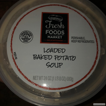Avis du consommateur - Sécurité alimentaire Kroger Marketplace, 2200 Twelve Mile Rd, Royal Oak, MI 48067, USA Loaded potato soup from there I wa... photo #2