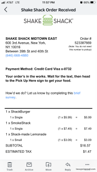 Shake Shack, 600 3rd Avenue, Manhattan, NYC, NY, USA foto #1