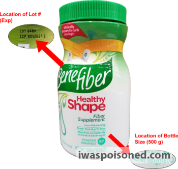 Food Recall GSK Prebiotic Fiber Supplement - recalled due to Potential for plastic pieces or shavings Company na... photo #1